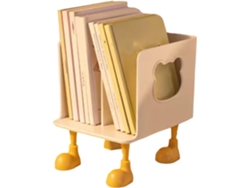 Estantería de sobremesa para libros, estantería escalonada, archivador de oficina, Gokoco