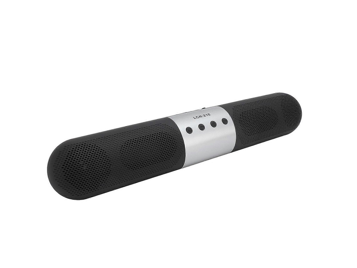 Altavoz inalámbrico Bluetooth 5.0 con sonido estéreo, barra de sonido de 1200 mAh, radio FM, altavoz para teléfono y tableta Chennnls