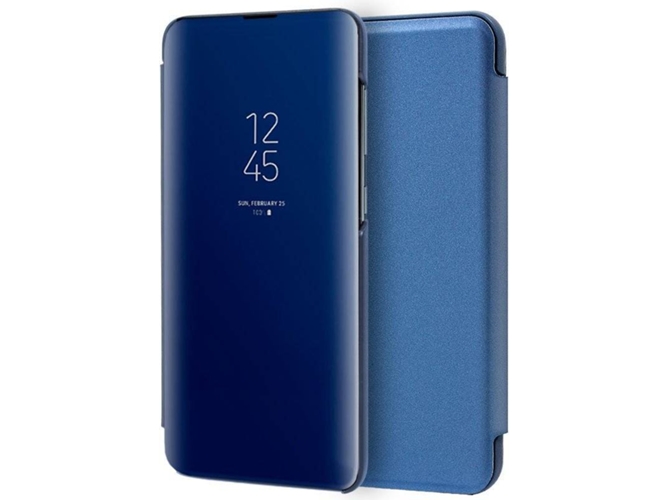 Funda Samsung Galaxy A10 COOL Clear View Azul