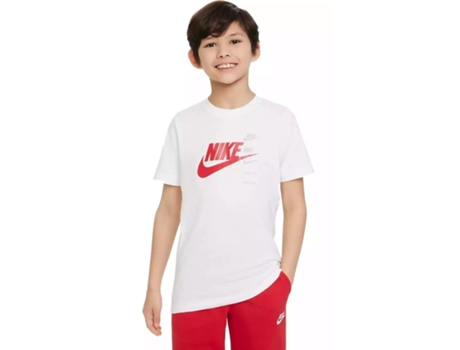 Camiseta de Hombre NIKE Algodón Rojo (M)