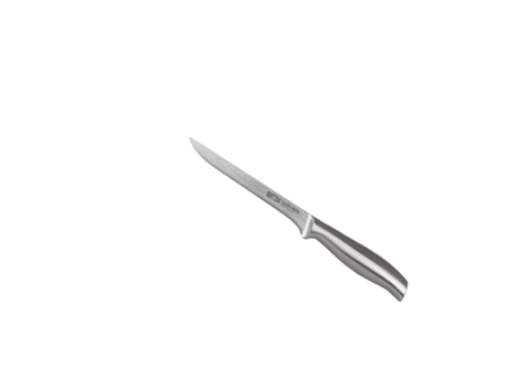 Cuchillo de Cocina Jamonero Quttin Waves Plateado 16 cm