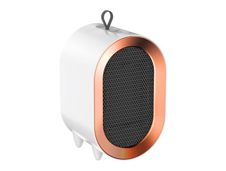Calefactor Eléctrico TRUMSHOP para Uso Doméstico Portátil Blanco