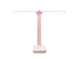 Candeeiro De Mesa De Leitura Com Cabo De Dados - Candeeiro De Mesa Criativo Para Proteção Ocular - Rosa - Recarregável De 2000Mah JEIIBRZUI