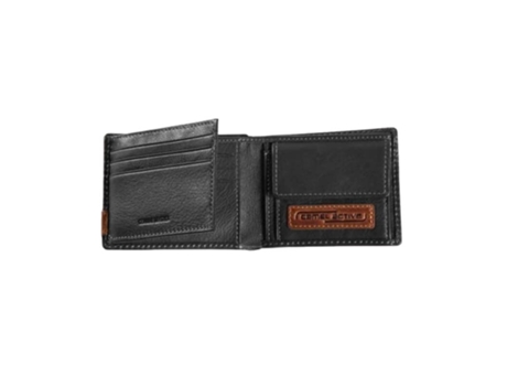 Camel Ativo Carteira Horizontal Com Porta-Mouedas California Preta