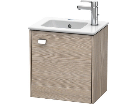 Mueble bajo lavabo DURAVIT Brioso de pared 42,0 x 28,9 cm 1 puerta con bisagra a la derecha para lavabo ME by Starck 072343