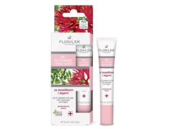 Flos lek gel revitalizante de ojos profesional con algas eufrasia, 15 ml solución avanzada para el cuidado debajo de los ojos floslek