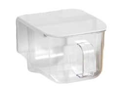 Juego de recipientes de cocina Rebe para montaje en pared con cuchara, utensilios y botes para especias, blanco