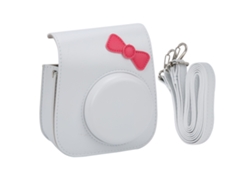 NEVEANCE Funda de cuero sintético anticaídas para cámara Instax mini 11 8 9, estilo retro