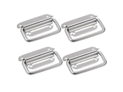 4 Manejos De Caja De Herramientas De Acero Inoxidable Tamaño Grande Para Cajas Y Almacenamiento