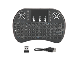 Baoj-2026novoteclado Com Touchpad Sem Fio Pequeno Com Illuminação
