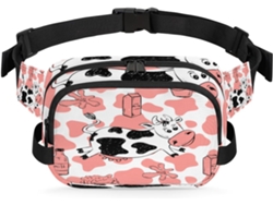 Riñonera Adorable Forma Vaca Lechera Para Mujeres Hombres Niñas Niños Riñonera Correr Practicar Deportes Ha