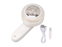 Quitapelusas eléctrico recargable de acero inoxidable con 3 cuchillas para telas, suéteres, ropa, sofás y mantas.