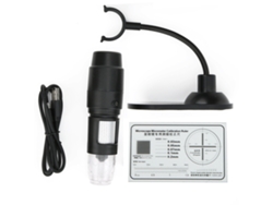 Microscopio digital con Wi-Fi y USB, aumento de 1000x, compatible con Android/iOS.