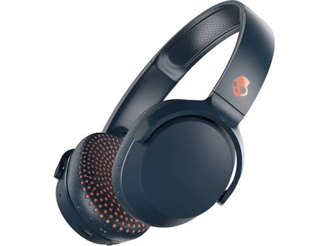 Auriculares Bluetooth SKULLCANDY Riff (Over Ear - Micrófono - Negro)