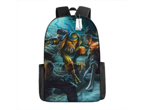 Mochila KOHREE escolar de gran capacidad Teenage Mutant Ninja Turtles