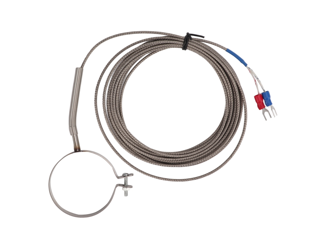 Sonda Termopar Tipo K, Cable De Control De Temperatura De Alta Sensibilidad, Rango De 0 A 400 °c, Acero Inoxidable Para Uso Industrial.