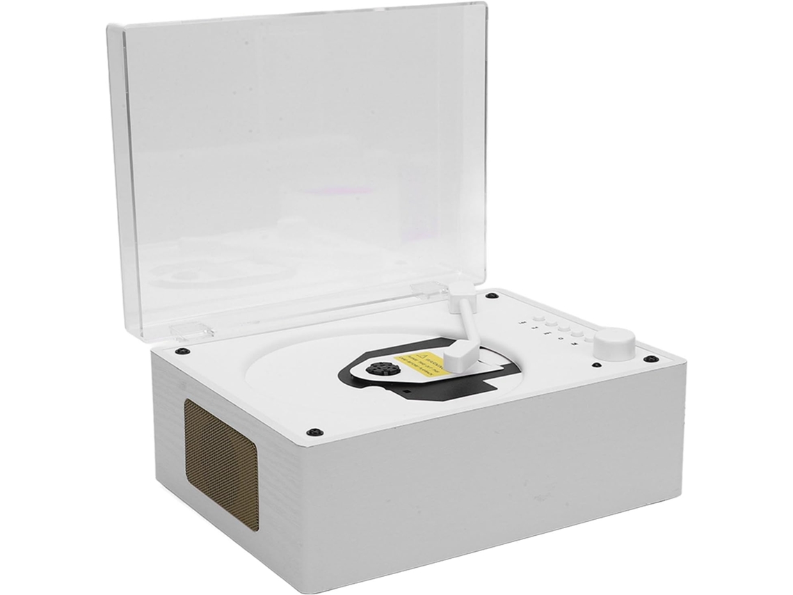 Reproductor De Cd Portátil Retro Con Forma De Maleta, Altavoces Estéreo Integrados De 5.0 Y
