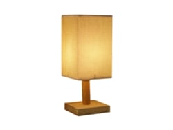 2026-lámpara De Mesita De Noche Con Protección Para Los Ojos Usb Algodón Minimalista Moderna Luz De Lectura Beige Amarillo