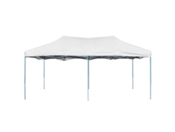 Carpa Plegable Profesional Acero Blanco 3x6 M