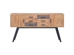 Maison Exclusive - Aparador De Madera De Teca Maciza 110x30x75 Cm