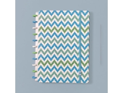 Cuaderno inteligente Cigd4072 con ondas grandes y rayas (215 x 280 mm)