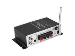 Amplificador De Audio Digital Bluetooth A7 Con Fm, Control Remoto Y Usb/mp3 Para Coche.