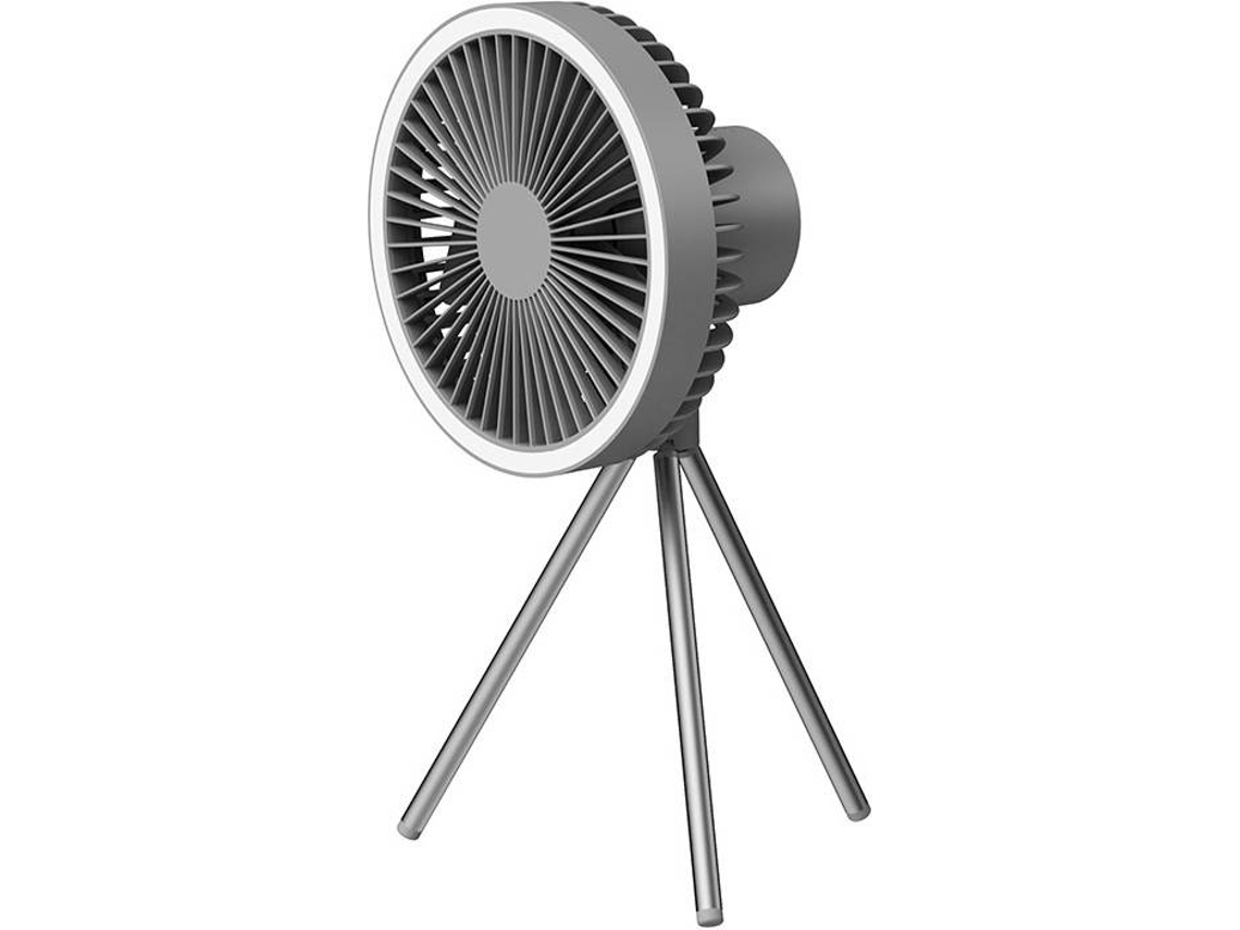 Ventilador Portátil VENISYMLIS V5 (Batería - Diámetro 20 cm - 4 V - Gris)