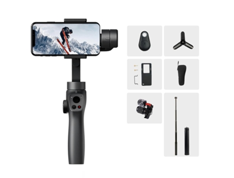 Estabilizador de Gimbal SLOWMOOSE Portátil Foco y Zoom para Smartphone