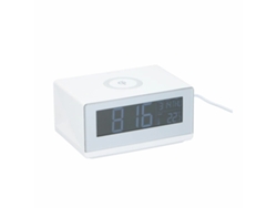 Reloj Despertador con Cargador Inalámbrico GRUNDIG Blanco