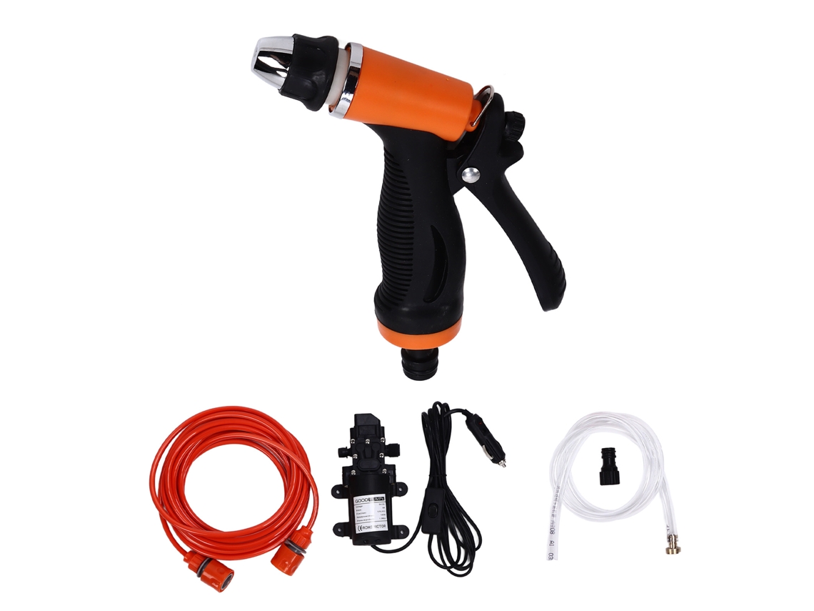 Hidrolavadora portátil de 12 V y 100 W para coche y jardín, G1/2"