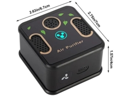 Ionizador De Aire Plug In Para Casa/cuarto/baño Yizhood Blanco