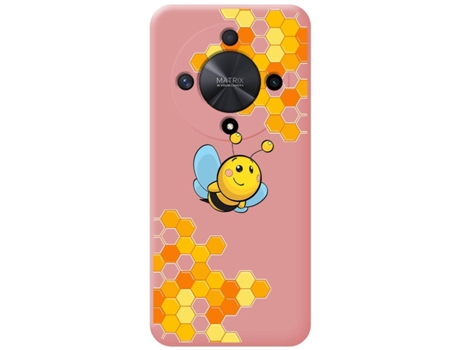 Funda para Honor, Huawei Honor Lite 5 TUMUNDOSMARTPHONE Silicona Líquida Rosa
