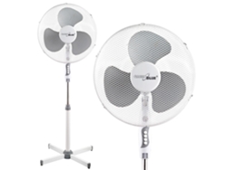 Ventilador de oficina GREENBLUE GB560 de 40 W, blanco, con control de velocidad.
