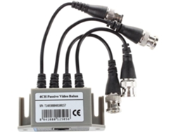 Transceptor Pasivo De 4 Canales Para Balun De Vídeo Utp Bnc Para Cámaras Cctv