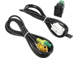 Adaptador De Cable Conmutador Usb Aux Para Audio De Coche Plug And Play Para Rcd510