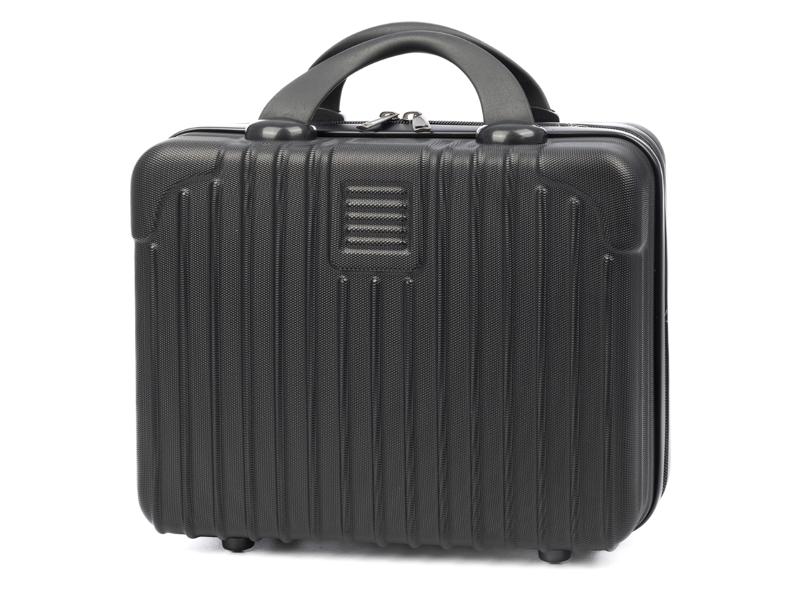 Neceser rígido ultraligero de ABS. Adaptable a carrito. 30 cm.