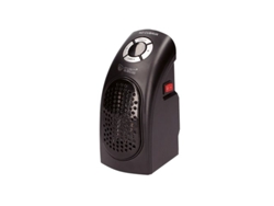 Mini Calefactor Inalámbrico Bardei 400W Negro LTDE