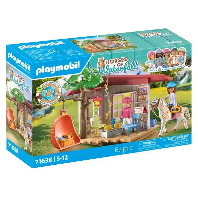 Playmobil Caseta Club De Equitación Horses Of Waterfall 71638 Más De 5 Añosplaymobil