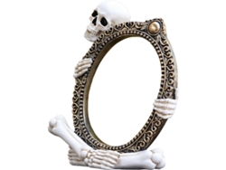Figuras De Esqueletos Decorativas Marco Fotos Con Estatua Estilo R Stico Resina Figura Esqueleto Halloween Para Mesita