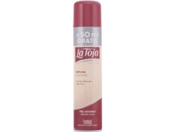 Espuma de Afeitar LA TOJA Piel Sensible Spray (250 ml + 50 ml)