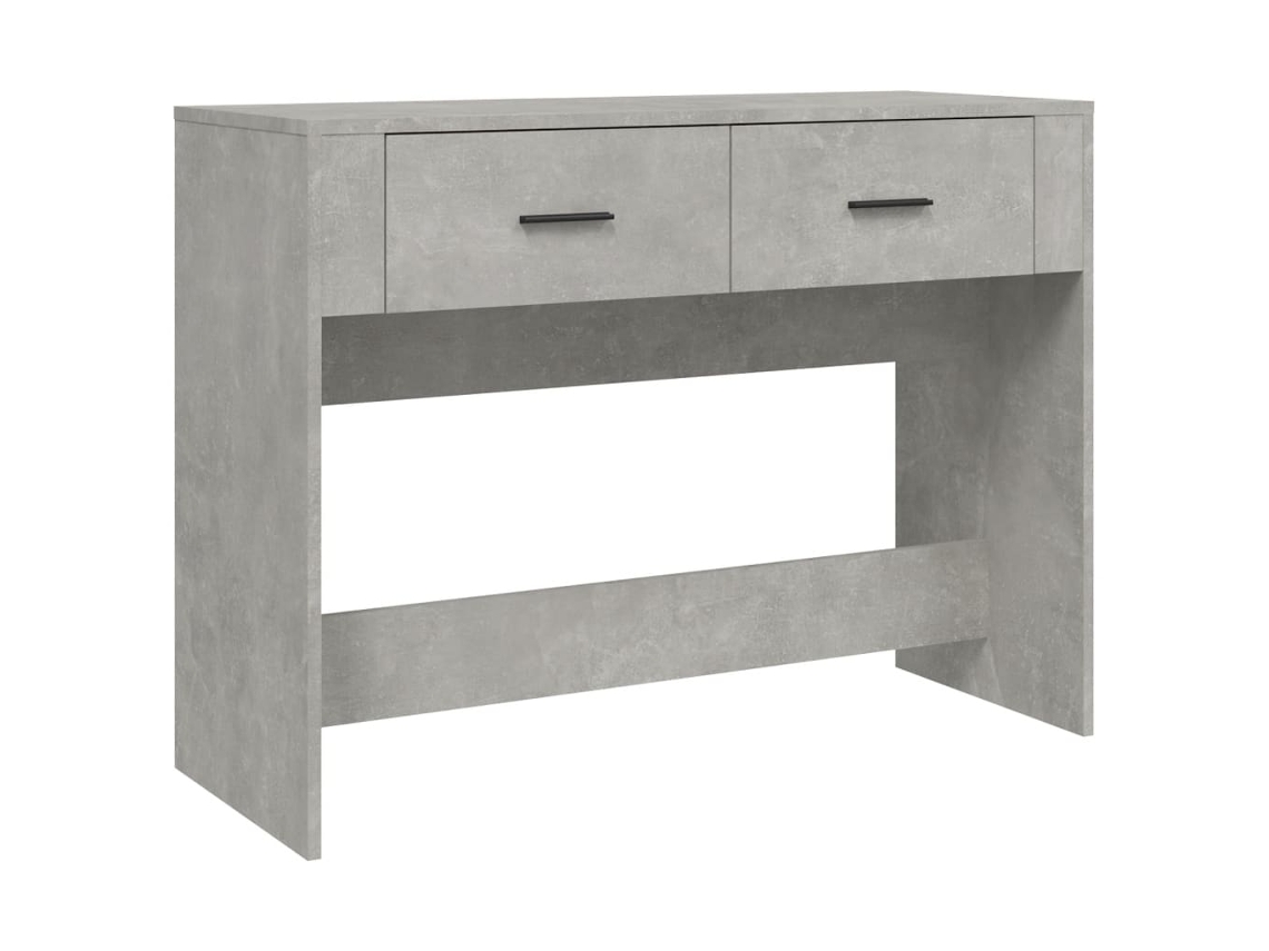 Mesa Consola VIDAXL Gris Madera contrachapada (100x39x75 cm)