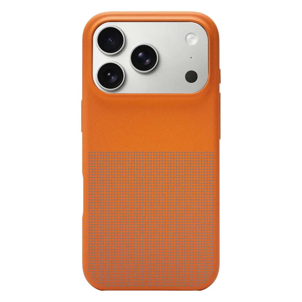 (naranja, Iphone 17 Pro Max) Funda Magnética Antideslizante Para Teléfono, Compatible Con Carga Magsafe, Material De Carcasa Rígida De Pc.