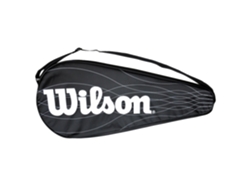 Bolsa Deportiva para Tenis WILSON Mujer (Poli�ster - Negro)