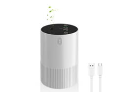 Difusor de aceite sin agua para el hogar, coche, difusores de aceites esenciales recargables por USB, mini difusor eléctrico de aromaterapia BISBISOUS