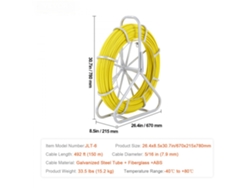 Prensaestopas de fibra de vidrio con soporte de acero para instalaciones eléctricas Tekmaquinas