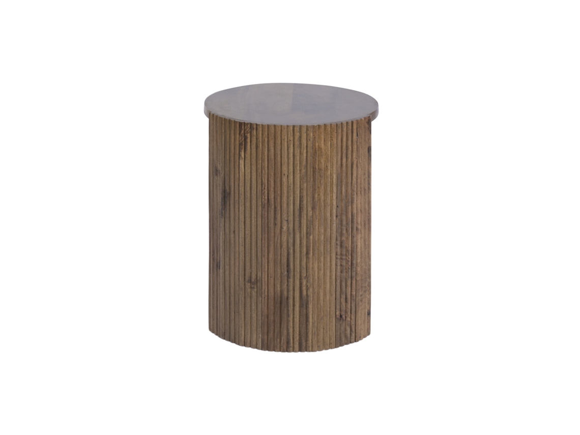 Mesita auxiliar de madera de mango ALEXANDRA HOUSE LIVING (42x42x54cm)