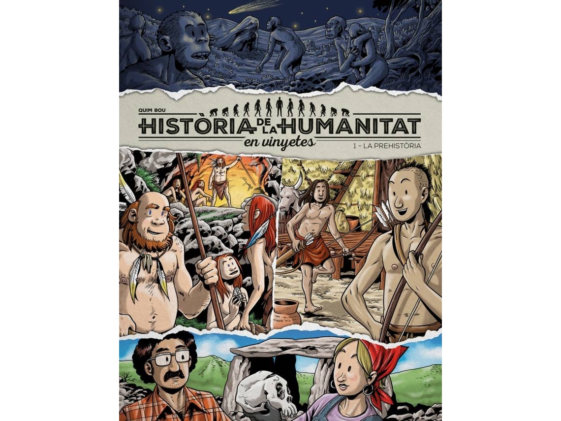 Libro Història De La Humanitat En Vinyetes de Bou Quim (Catalán)