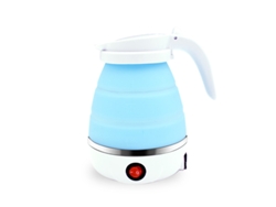 Hervidor eléctrico plegable de 600 ml, mini jarra portátil de viaje, hierve agua para té y café, compacto para uso en exteriores Tommy01