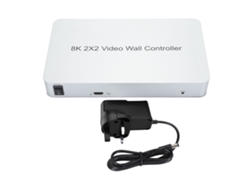 Controlador de pared de video 8k con procesador de pantalla compatible con 2x2 y 1x2
