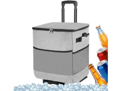 Neveras Port Tiles Con Ruedas Y Asa Carrito Frigor Fico Compacto E Inteligente De Comida Isot Rmico Para Patio Camping